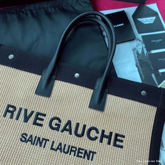 Tony Luxuries GAUCHE TOTE RIVE BAG YSL 0708
